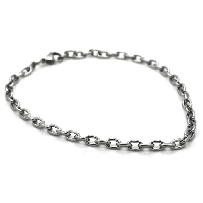 Corrente de Aço Inox Ciclone - Prata