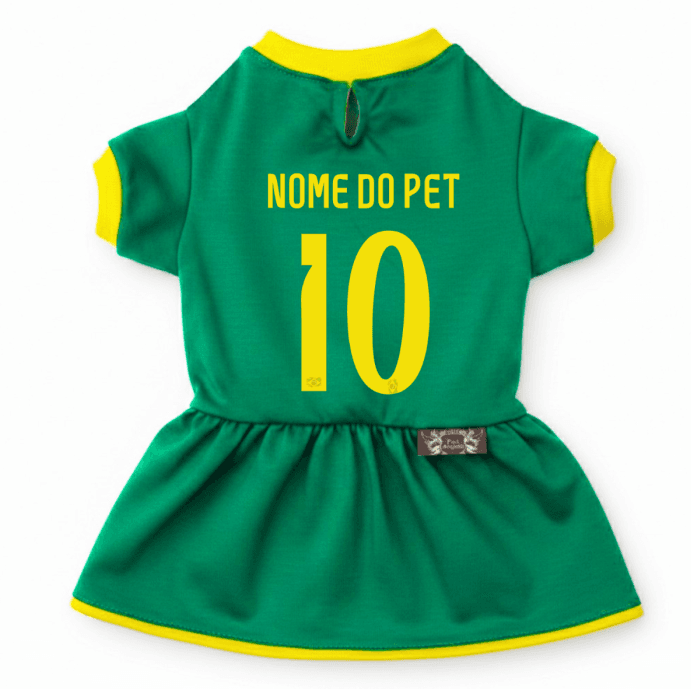 Vestido Copa do Mundo - Verde