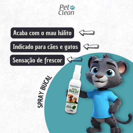 Kit Higiene Completo - Spray Bucal de Menta