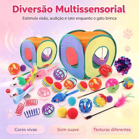 Túnel Kit 24 - Diversão multissensorial