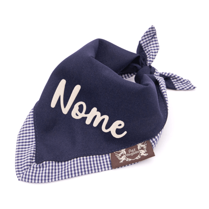 Bandana Bernardo - Personalizada - Azul Marinho