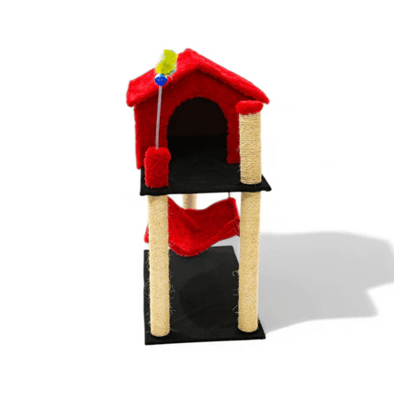 Arranhador Casinha - Vermelho