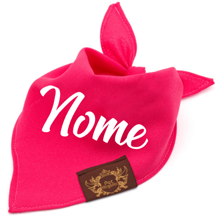 Bandana Lieve - Personalizada - Pink
