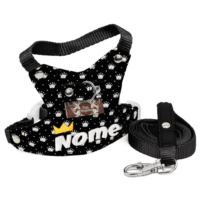 Peitoral Majestic - Personalizado com Nome - Preto