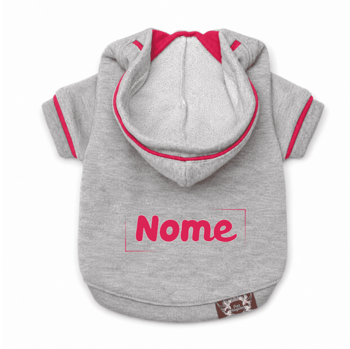 Casaco Moletom Linea - Pink