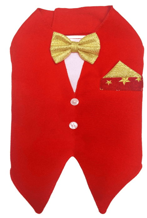 Smoking Elegante - Vermelho