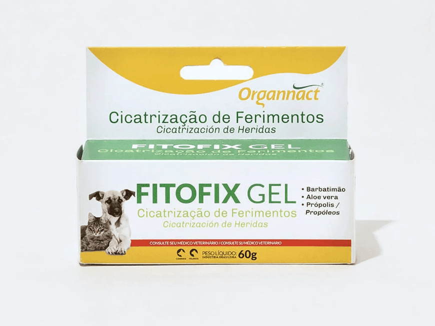 Caixa do Fitofix Gel Organnact 60 g