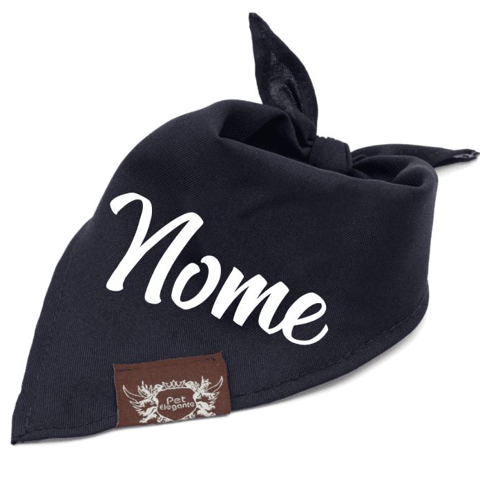 Bandana Lieve - Personalizada - Preto