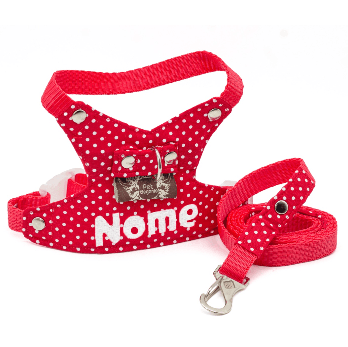 Peitoral Bulba - Personalizado com Nome - Vermelho