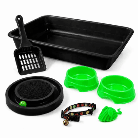 Kit Enxoval - Preto e Rosa Neon