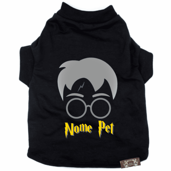 Camiseta Pequeno Bruxo - Preto