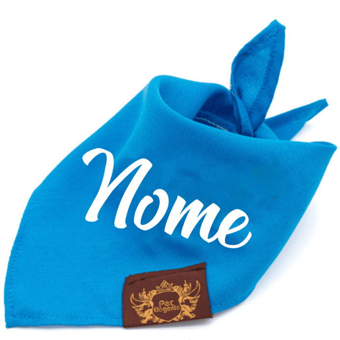 Bandana Lieve - Personalizada - Azul
