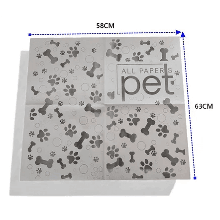 Jornal Pet - Folha grande: 58 x 63 cm