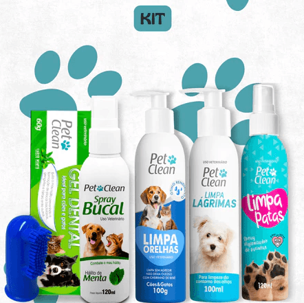 Kit Higiene Completo - Os 6 itens