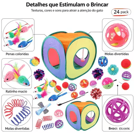 Túnel Kit 24 - Detalhes que estimulam o brincar