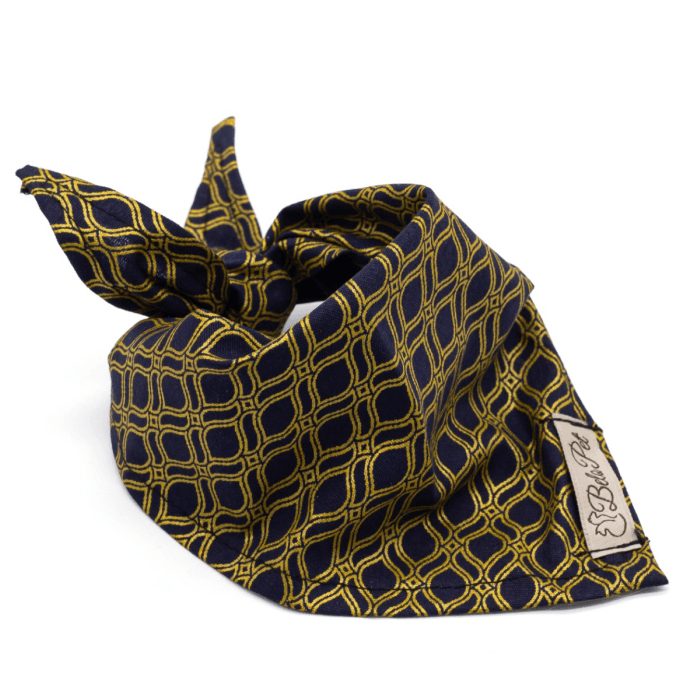 Bandana Arabesco Azul Marinho - Azul Marinho