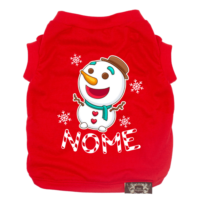 Camiseta Snow Love Natalino - Vermelho