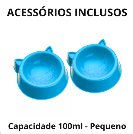 Caixa Furba - Brinde: 2 comedouros de 100 ml
