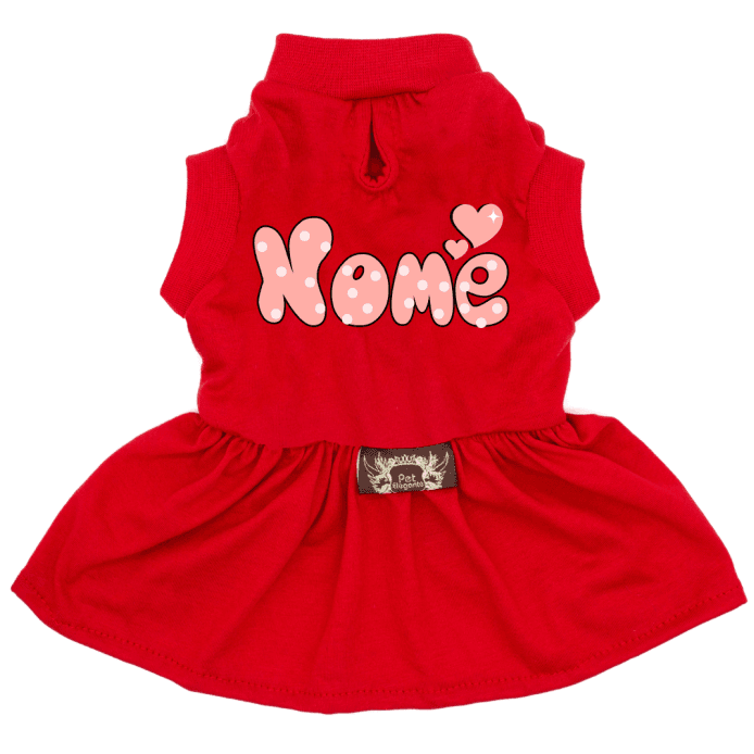 Vestido Love - Vermelho