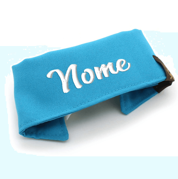 Colarinho com Gravata Borboleta Classic - Personalizado - Azul Turquesa