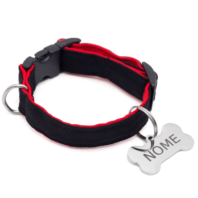 Coleira Style - Vermelho
