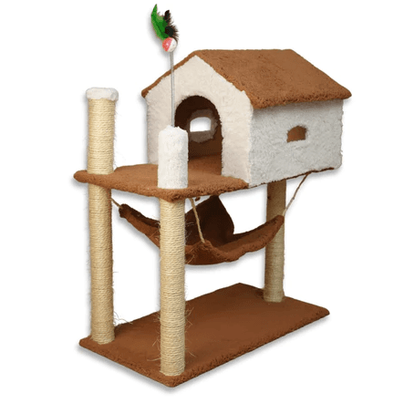 Arranhador Casinha - Marrom