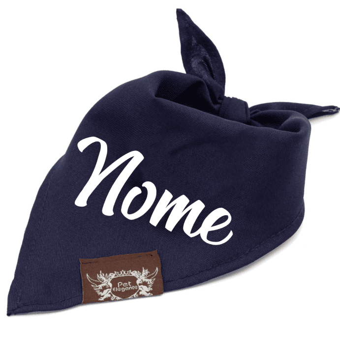 Bandana Lieve - Personalizada - Azul Marinho