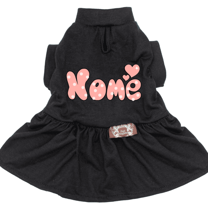 Vestido Love - Preto