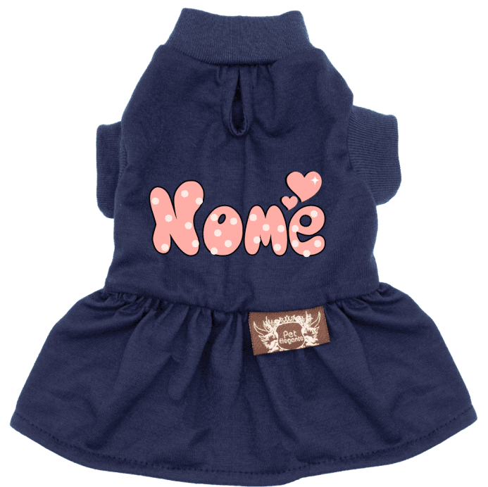 Vestido Love - Azul Marinho