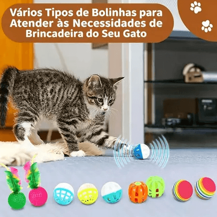 Túnel Kit 24 - Vários tipos de bolinhas
