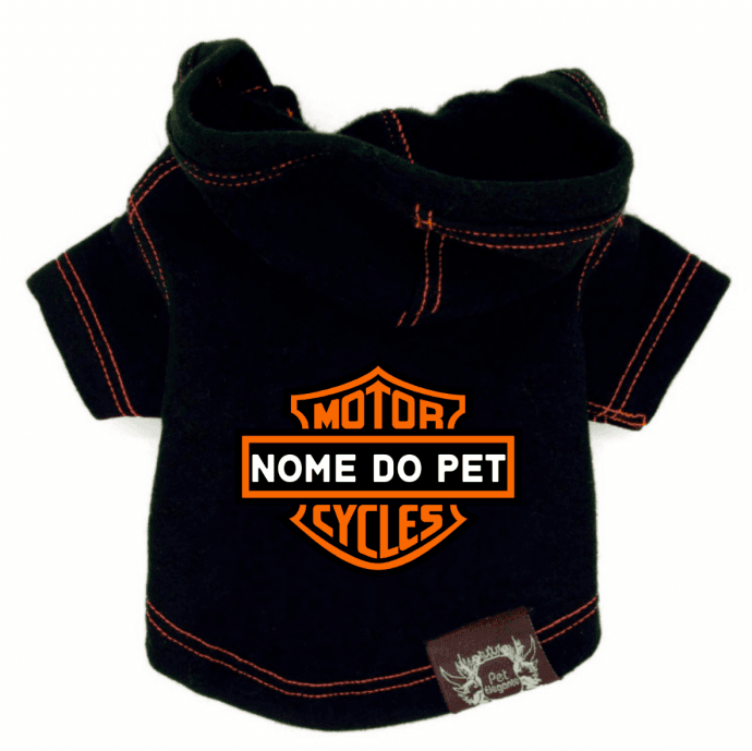 Casaco Meu Pet Motociclista - Personalizado